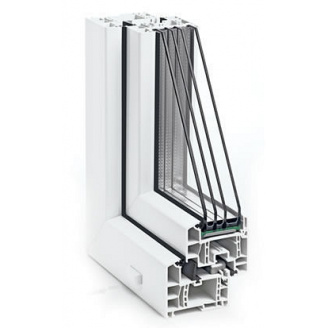 Віконний профіль REHAU Geneo 86 мм