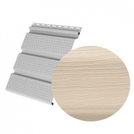Софит Royal Europa Royal Soffit sand перфорированный 3660х340 мм