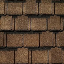 Бітумна черепиця GAF Camelot II 1016*432 мм Shakewood