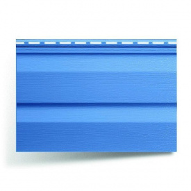 Акриловый сайдинг Альта-Профиль KANADA Плюс Премиум синий металлик