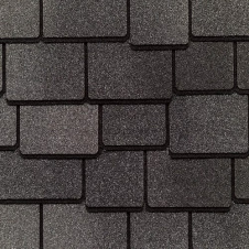 Битумная черепица GAF Woodland 1016*432 мм Castlewood Gray