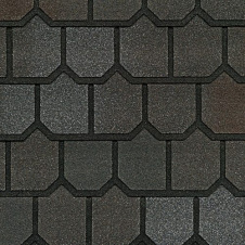 Бітумна черепиця GAF Country Mansion II 1016*432 мм Spiced Pewter