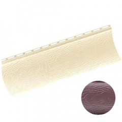 Сайдинг Альта-Профіль BlockHouse однопереломный червоно-коричневий Виноградів