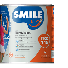 Емаль SMILE ПФ-115 25 кг бірюзовий Чернігів
