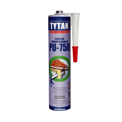 Герметик полиуретановый TYTAN PROFESSIONAL PU-750 310 мл серый Ровно