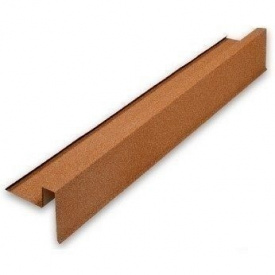 Торцевая планка правая Metrotile 1355x185 мм красная