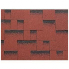 Бітумна черепиця IKO Skyline 1000*318 мм Tile Red Ultra