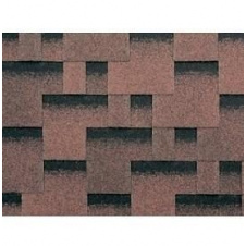Бітумна черепиця IKO Skyline 1000*318 мм Dual Brown Ultra