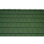 Черепица керамическая Tondach Фигаро Делюкс Австрия 424х241 мм темно-зеленая Ровно