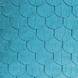 Бітумна черепиця Tegola Prestige Традішнл Антік з мідним покриттям 340х1000 мм патинована