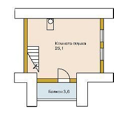 Проект лазні з оциліндрованої колоди 67 м2 Миколаїв