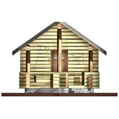 Проект дерев'яної альтанки 4*6 м Київ