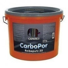 Штукатурка дисперсионная Caparol Capatect CarboPor Strukturputz K 30 белая Ровно