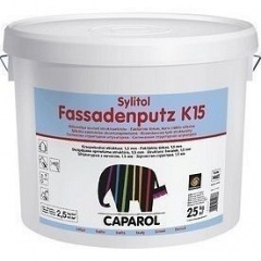 Шпатлевка дисперсионная Caparol Sylitol Fassadenputz K 15 25 кг белая Днепр