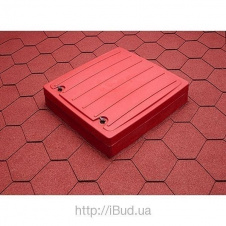 Кровельный люк VILPE HUOPA 963х963х160 мм красный