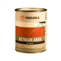 Поліуретан-акрилатна фарба Tikkurila Betolux akva lattiamaali 9 л Чернівці
