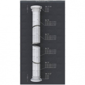 База колонны из пенопласта Анкор 450х180 мм (1147-300)