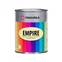 Тиксотропная алкидная краска Tikkurila Empire kalustemaali 0,3 л полуматовая Херсон