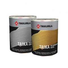 Перламутровая краска Tikkurila Taika helmiaismaalit 0,9 л золотистый базис Ровно