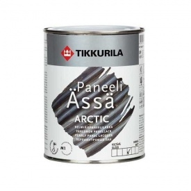 Акрилатный лак Tikkurila Paneeli assa arctic 0,9 л полуматовый