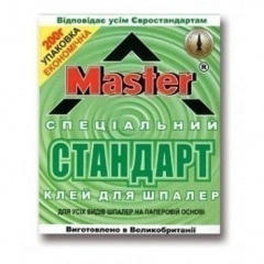 Клей для шпалер Мaster Standard 200 г Дніпро