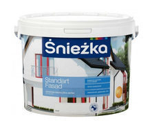 Акрилова фарба Sniezka Standart fasad 4,2 кг біла