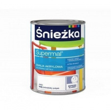 Акрилова емаль Sniezka Supermal 0,4 л коричнева