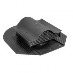 Покрівельний вентиль VILPE ​​HUOPA-KTV 450х378 мм чорний Суми
