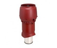 Вентиляционный выход VILPE XL-160/ИЗ/700 160х700 мм красный