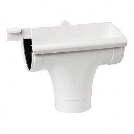 Лійка права Profil 130/100 мм біла