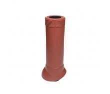 Вентиляционный выход канализации VILPE 110х500 мм красный