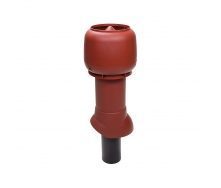 Вентиляционный выход для канализации VILPE 110/ИЗ/350 110х350 мм красный
