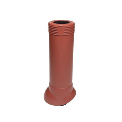Вентиляционный выход канализации VILPE 110х500 мм красный Умань