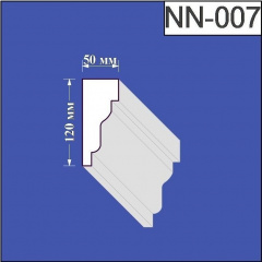 Наличник з пінополістиролу Валькірія 50х120 мм (NN 007) Житомир