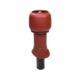 Вентиляционный выход для канализации VILPE 110/ИЗ/350 110х350 мм красный