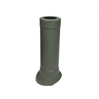 Вентиляционный выход канализации VILPE 110/ИЗ/500 110х500 мм зеленый