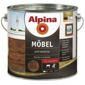 Лак Alpina Mоbel 0,75 л