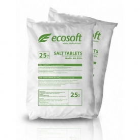 Таблетована сіль Ecosoft ECOSIL 25 кг