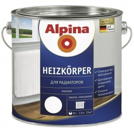 Эмаль Alpina Heizkоrper 2,5 л