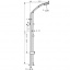 Душовий набір Hansgrohe Croma 100 Vario/Unica'Reno Lift 105 см (27811000) Суми