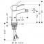 Змішувач для біде Hansgrohe Metris Classic одноважільний 7,2 л/хв (31275000) Тернопіль