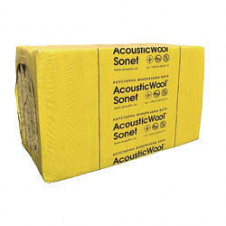 Акустична мінеральна вата AcousticWool Sonet 1000x600x50 мм