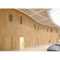 Акустичні панелі DECOR ACOUSTIC Pyramid 30/2N 2400*576*17 мм натуральний шпон горіх Херсон