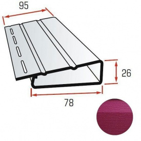 Наличник Альта-Профіль KANADA плюс Престиж червоний
