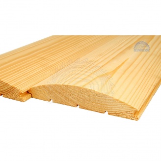 Блок-хаус деревянный срощенный сосна 33х146 мм