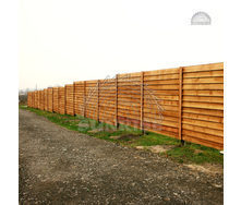 Доска сухая строганная на забор деревянный 25х100 мм      