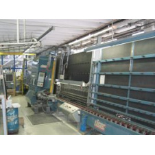 Стеклопакетная линия Lisec 1600 Х 2500 с газовым прессом 1994