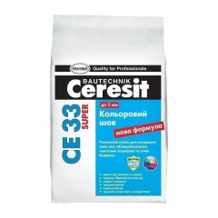 Затирка для швов Ceresit CE 33 Super 2 кг абрикосовый Киев