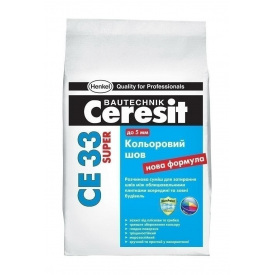Затирка для швів Ceresit CE 33 Super 2 кг абрикосовий