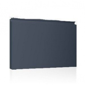 Фасадна касета Ruukki Liberta elegant 500Grande 571x700x2400 мм (RAL7024/сірий графіт)